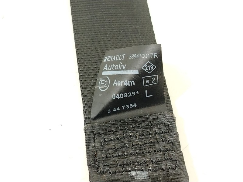 Recambio de cinturon seguridad trasero izquierdo para renault scénic iii (jz0/1_) 1.2 tce referencia OEM IAM 888410017R  