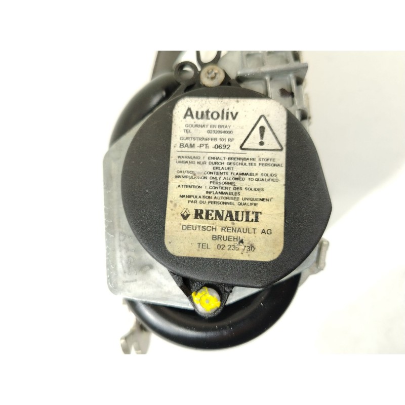 Recambio de cinturon seguridad delantero izquierdo para renault scénic iii (jz0/1_) 1.2 tce referencia OEM IAM 868851641R  