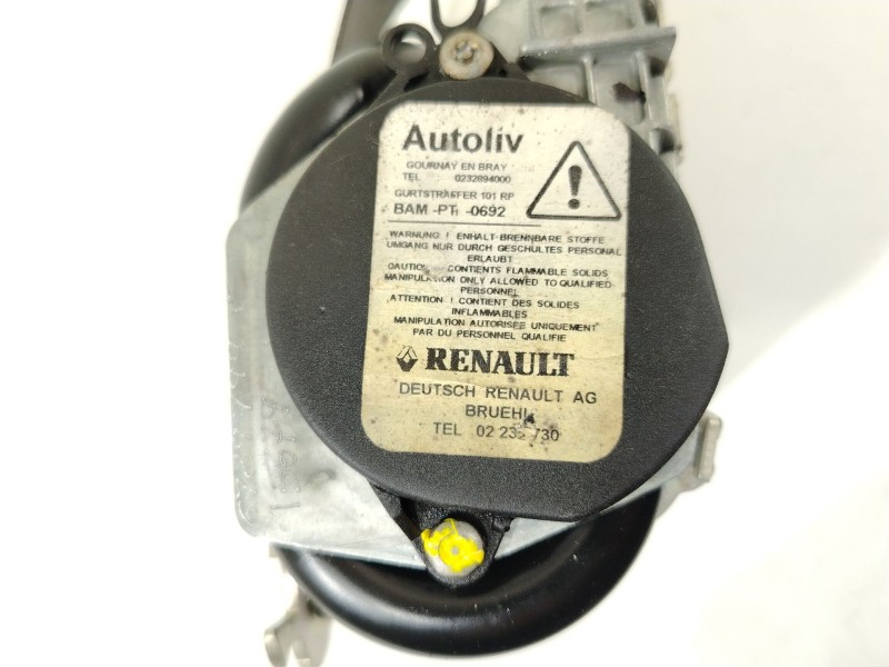 Recambio de cinturon seguridad delantero izquierdo para renault scénic iii (jz0/1_) 1.2 tce referencia OEM IAM 868851641R  