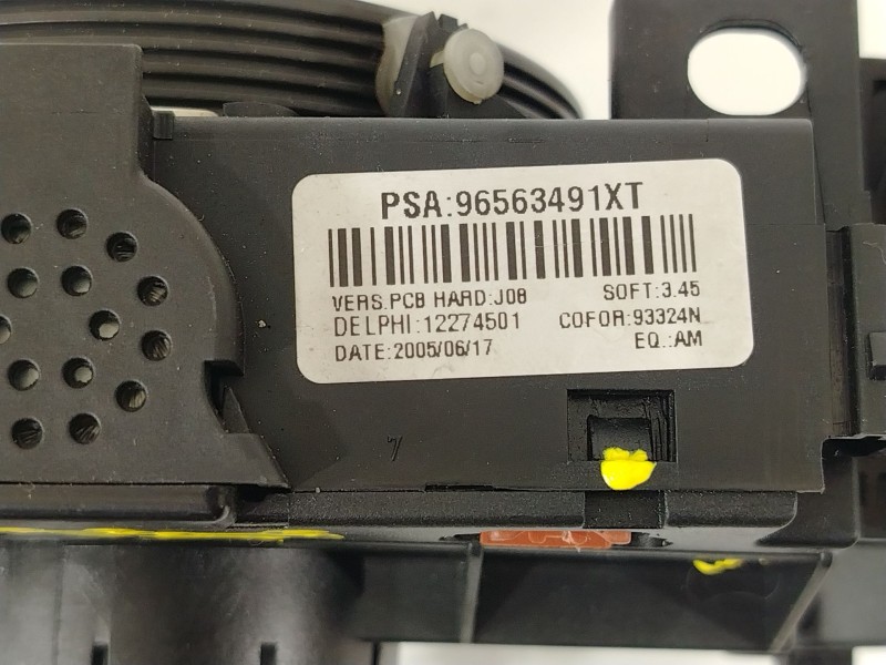 Recambio de mando luces para peugeot 307 sw (3h) 1.6 hdi 110 referencia OEM IAM 96563491XT  