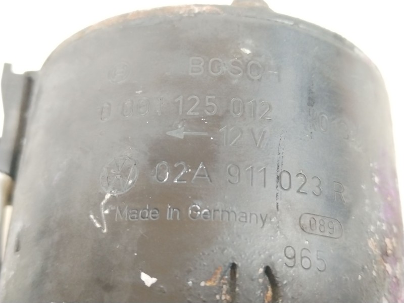 Recambio de motor arranque para volkswagen golf iv (1j1) 1.9 tdi referencia OEM IAM 02A911023R 0001125012 