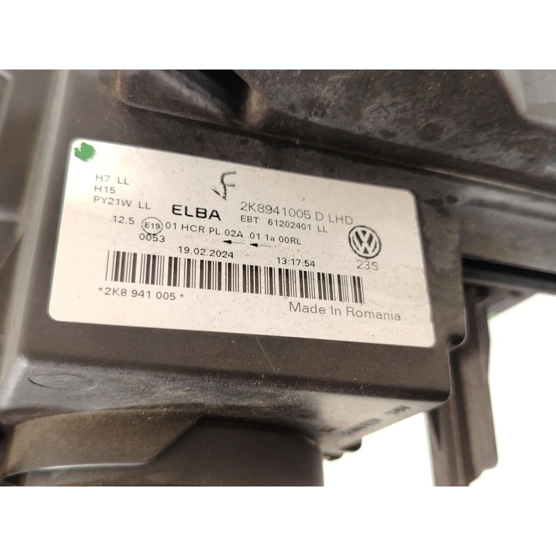 Recambio de faro izquierdo para volkswagen caddy v monospace (sbb, sbj) 2.0 tdi bmt referencia OEM IAM 2K8941005D  