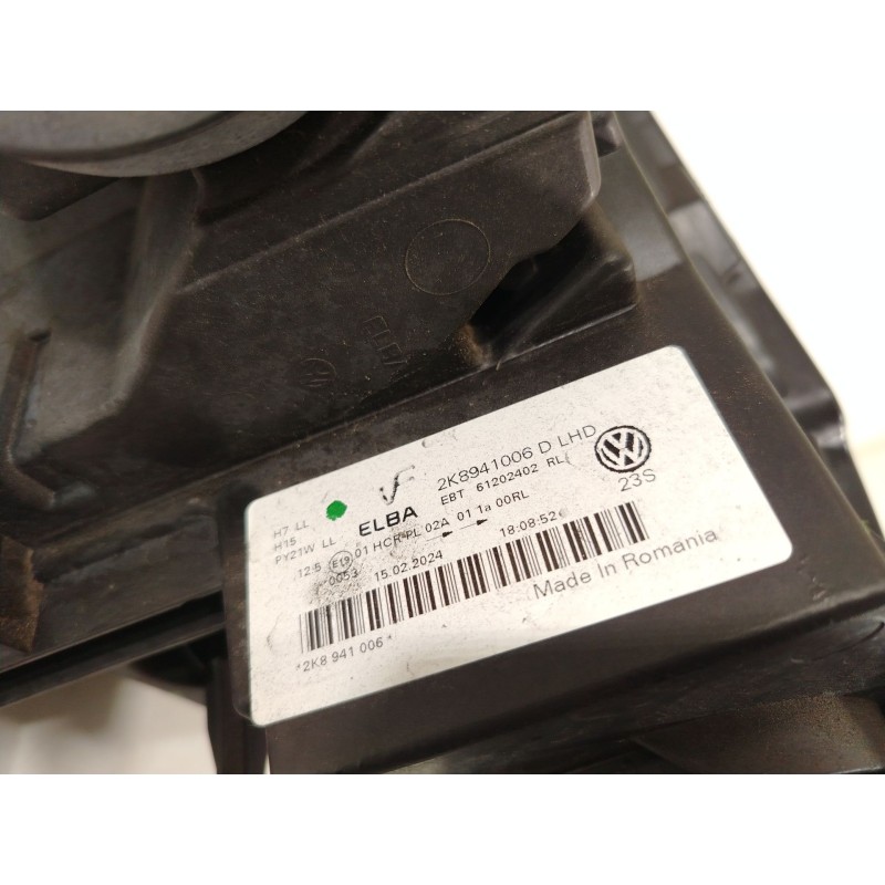 Recambio de faro derecho para volkswagen caddy v monospace (sbb, sbj) 2.0 tdi bmt referencia OEM IAM 2K8941006D  
