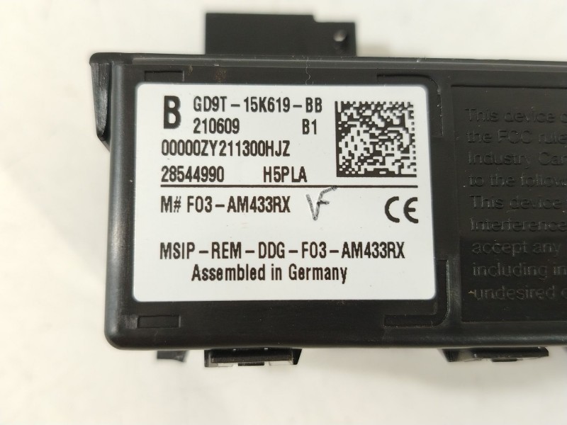 Recambio de modulo electronico para ford usa mustang coupé 5.0 v8 bullitt referencia OEM IAM BGD9T15K619BB  