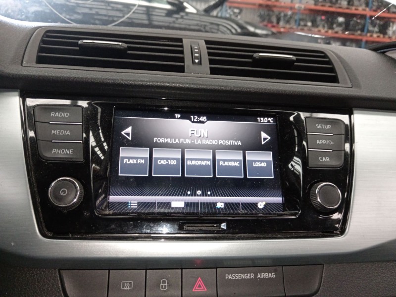 Recambio de sistema audio / radio cd para skoda fabia combi active referencia OEM IAM 6V0035871J 6V0035871JIZY 