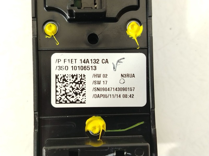 Recambio de mando elevalunas delantero izquierdo para ford focus iv (hn) 1.0 ecoboost referencia OEM IAM F1ET14A132CA  