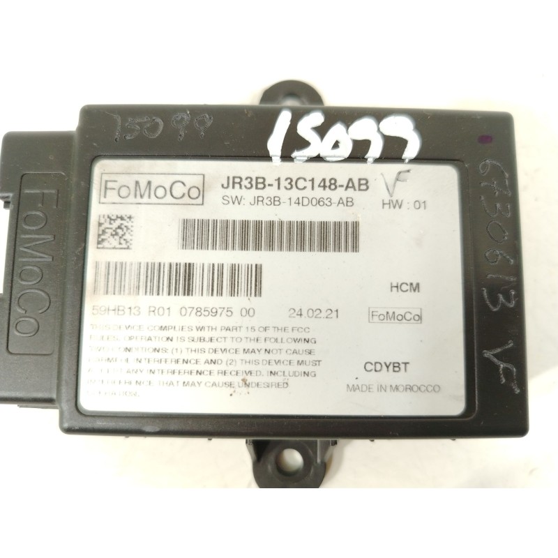 Recambio de modulo electronico para ford usa mustang coupé 5.0 v8 bullitt referencia OEM IAM JR3B13C148AB JR3B14D063AB 