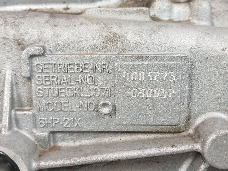 Recambio de caja cambios para bmw x3 (e83) 2.0 sd referencia OEM IAM 6HP21X 7570230 1071050012