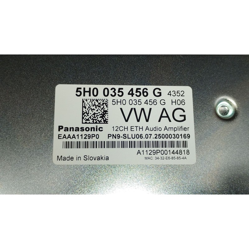 Recambio de amplificador para cupra leon (kl1, ku1, kug) 2.0 tsi referencia OEM IAM 5H0035456G  