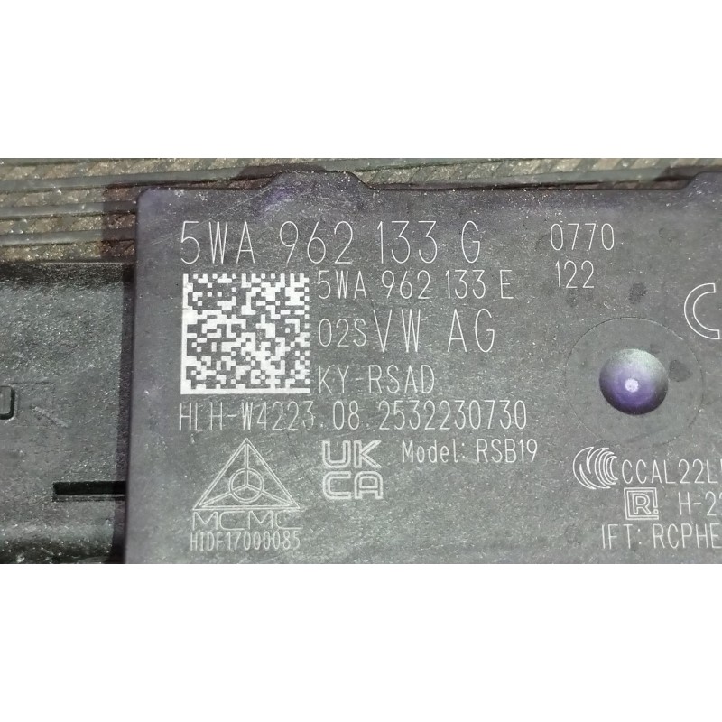 Recambio de antena para cupra formentor (km7, kmp) 2.0 tsi 4drive referencia OEM IAM 5WA962133G 5WA962133E 