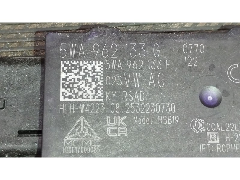 Recambio de antena para cupra formentor (km7, kmp) 2.0 tsi 4drive referencia OEM IAM 5WA962133G 5WA962133E 