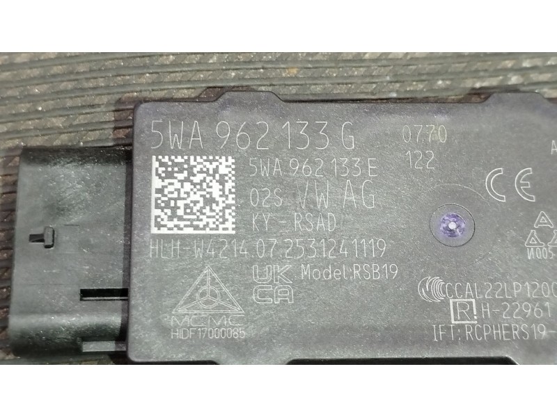 Recambio de modulo electronico para cupra formentor (km7, kmp) 2.0 tsi 4drive referencia OEM IAM 5WA962133G 5WA962133E 