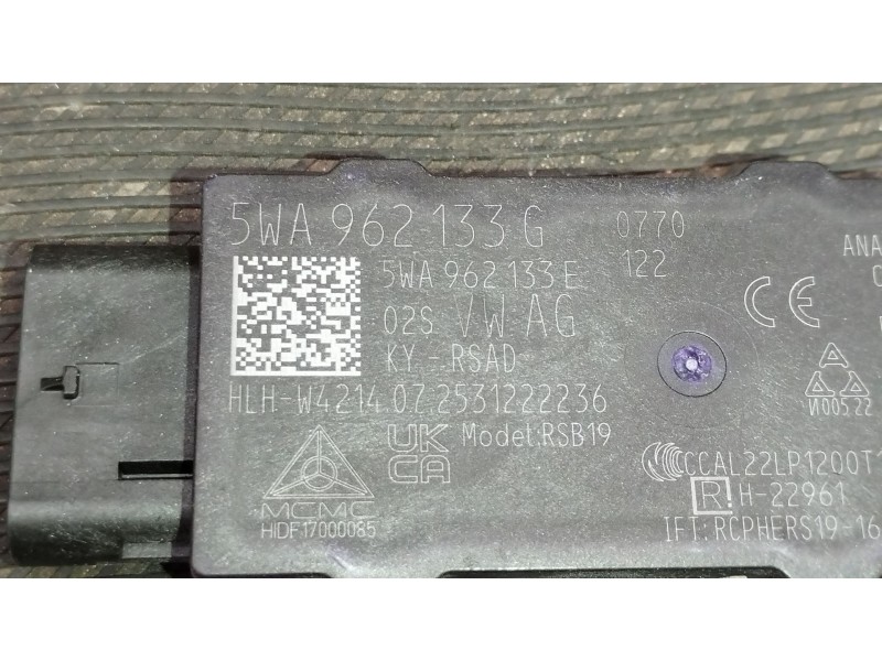 Recambio de antena para cupra formentor (km7, kmp) 2.0 tsi 4drive referencia OEM IAM 5WA962133G 5WA962133E 