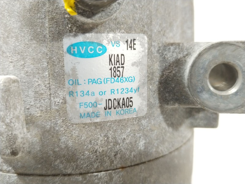 Recambio de compresor aire acondicionado para kia cee´d drive referencia OEM IAM 97701A2400 KIAD1857 F500JDCKA05