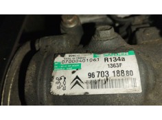 Recambio de compresor aire acondicionado para citroën berlingo multispace (b9) 1.6 hdi 110 referencia OEM IAM 9670318880 SD6C12  2
