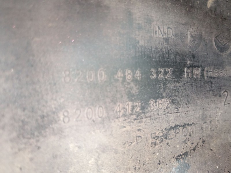 Recambio de paragolpes delantero para renault megane ii station wagon (km0/1_) 1.9 dci referencia OEM IAM 8200484322  