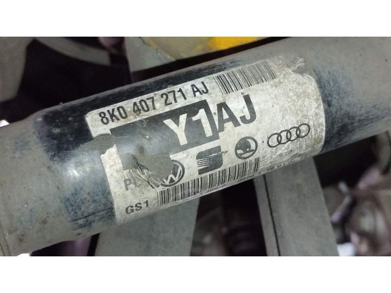 TRANSMISION DELANTERA IZQUIERDA 8K0407271AJ 