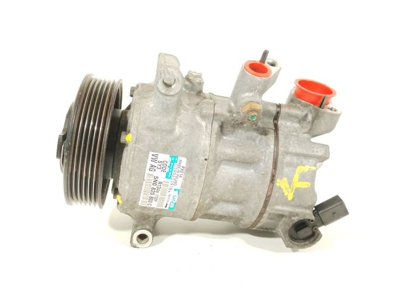 Recambio de compresor aire acondicionado para skoda fabia ii (542) 1.6 tdi referencia OEM IAM 5N0820803C PXE14 