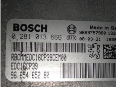 Recambio de centralita motor uce para citroën c-crosser (vu_, vv_) 2.2 hdi referencia OEM IAM 9665465280 0281013666 9663757980 2
