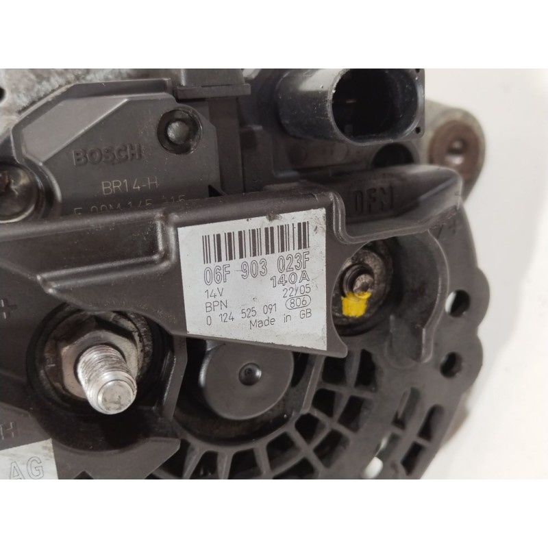 Recambio de alternador para audi a3 sportback (8pa) 2.0 tdi 16v referencia OEM IAM 06F903023F 0124525091 
