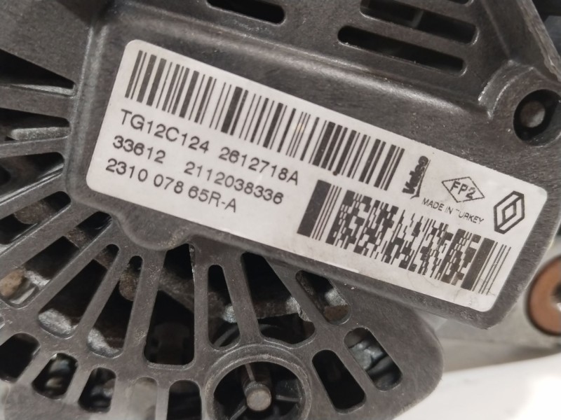 Recambio de alternador para renault clio iv (bh_) 1.5 dci 75 referencia OEM IAM 231007865R TG12C124 