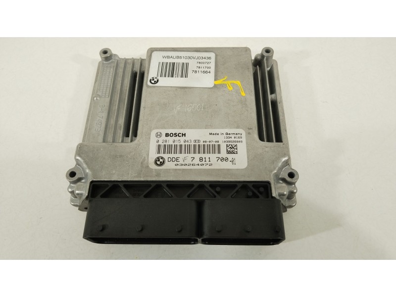 Recambio de centralita motor uce para bmw 1 (e81) 120 d referencia OEM IAM 7811700 0281015043 781170001