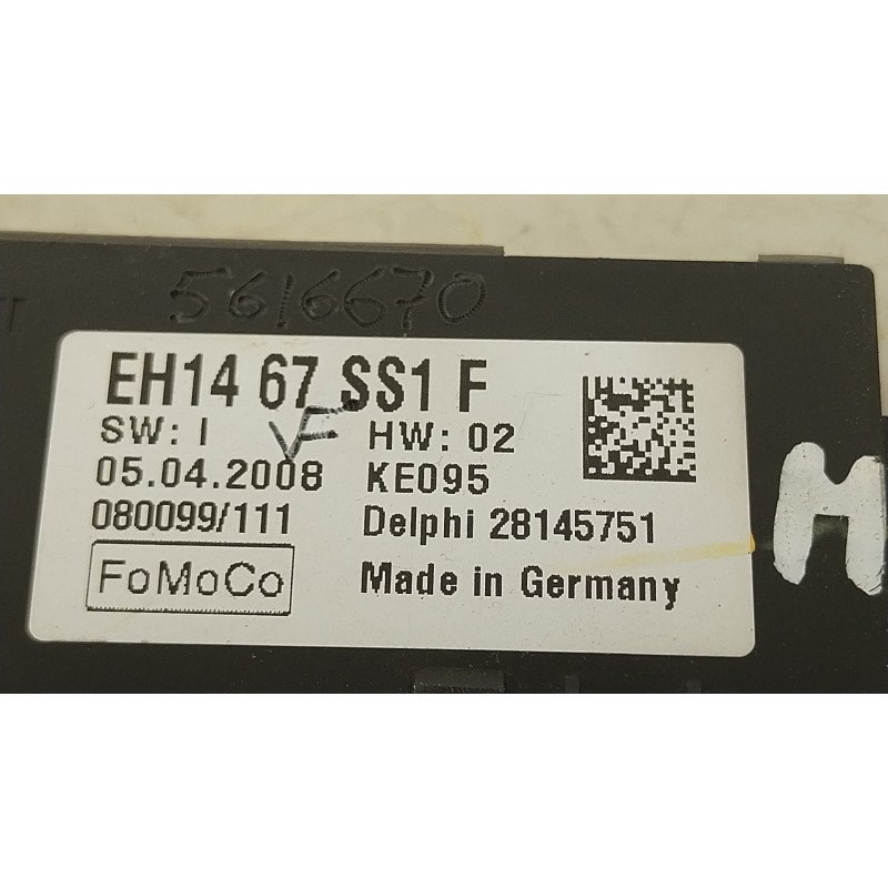 Recambio de modulo electronico para mazda 6 lim. (gh) 2.5 170cv luxury (4-ptas.) referencia OEM IAM EH1467SS1F  