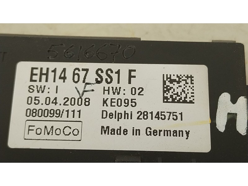 Recambio de modulo electronico para mazda 6 lim. (gh) 2.5 170cv luxury (4-ptas.) referencia OEM IAM EH1467SS1F  