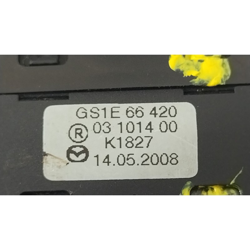 Recambio de interruptor para mazda 6 lim. (gh) 2.5 170cv luxury (4-ptas.) referencia OEM IAM GS1E66420  