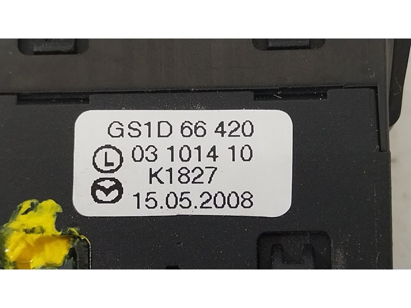 Recambio de interruptor para mazda 6 lim. (gh) 2.5 170cv luxury (4-ptas.) referencia OEM IAM GS1D66420  