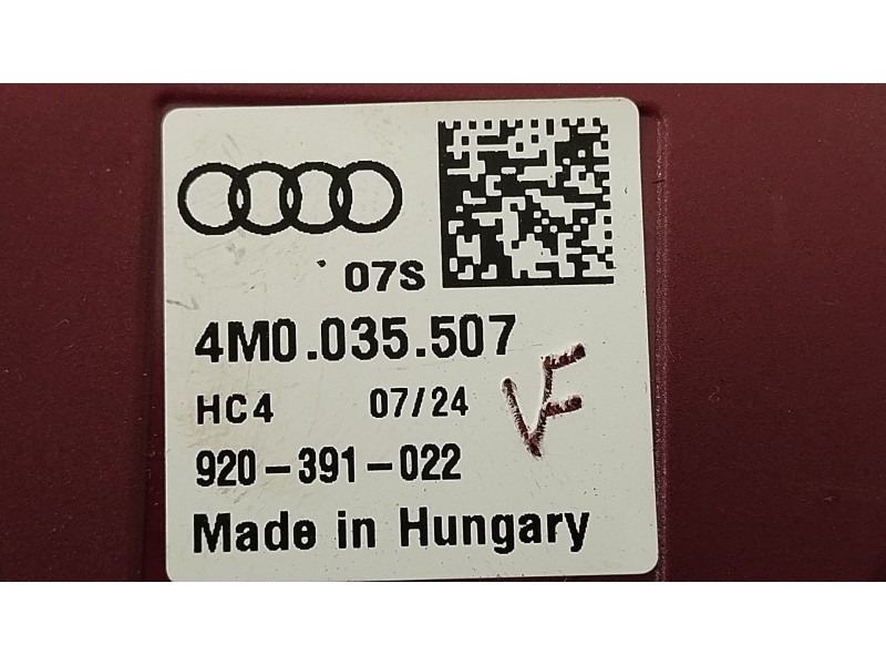 Recambio de antena para cupra formentor formentor cupra 150 ehyb referencia OEM IAM 4M0035507  