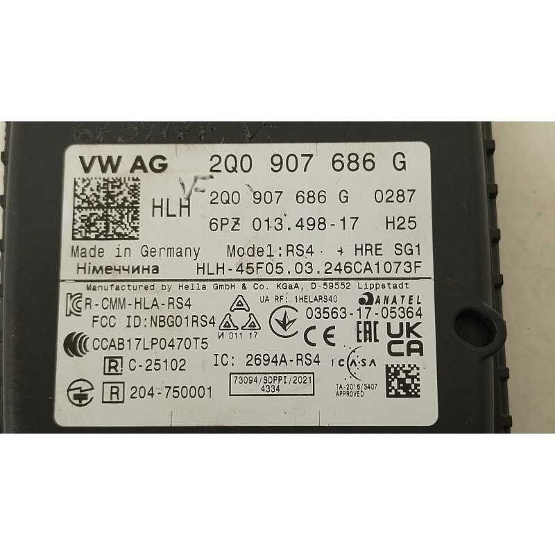 Recambio de sensor para cupra formentor formentor cupra 150 ehyb referencia OEM IAM 2Q0907686G  