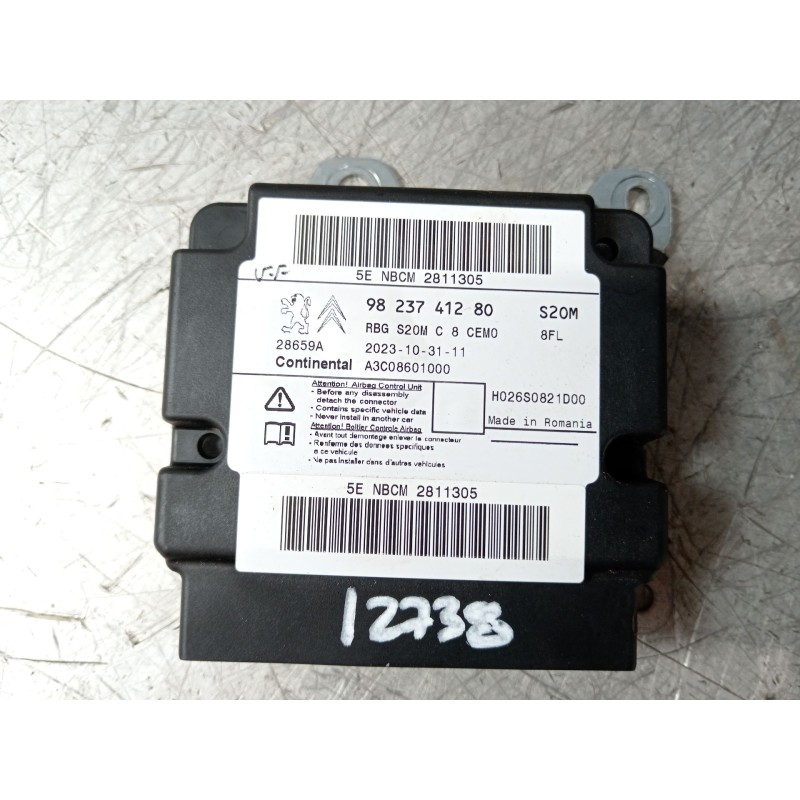 Recambio de kit airbag para peugeot traveller autobús (v_) 2.0 bluehdi 145 referencia OEM IAM 98081684ZD 9823741280 98285991ZD