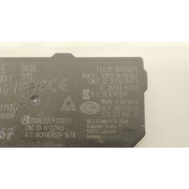 Recambio de modulo electronico para cupra formentor formentor cupra 150 ehyb referencia OEM IAM 5WA962133F  