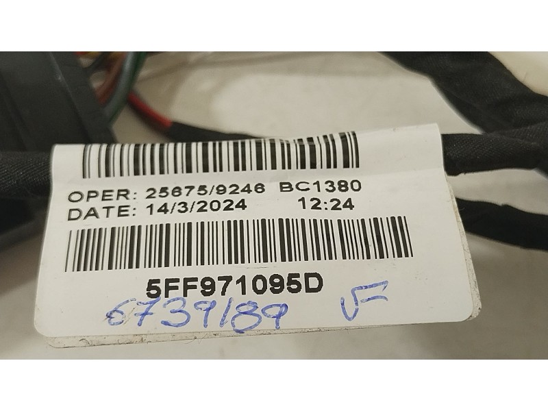 Recambio de cable para cupra formentor formentor cupra 150 ehyb referencia OEM IAM 5FF971095D  