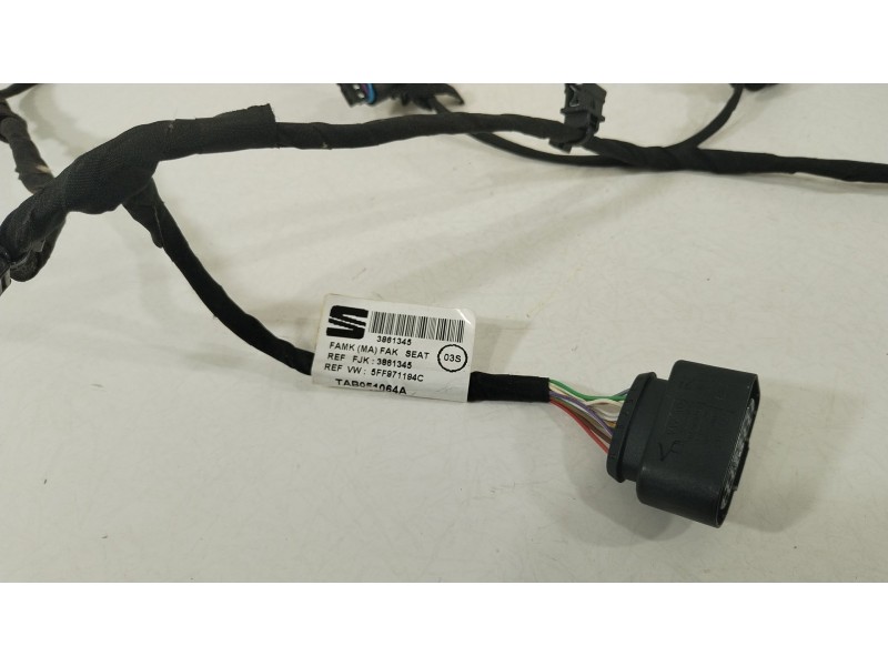 Recambio de cable para cupra formentor formentor cupra 150 ehyb referencia OEM IAM 5FF971194C  