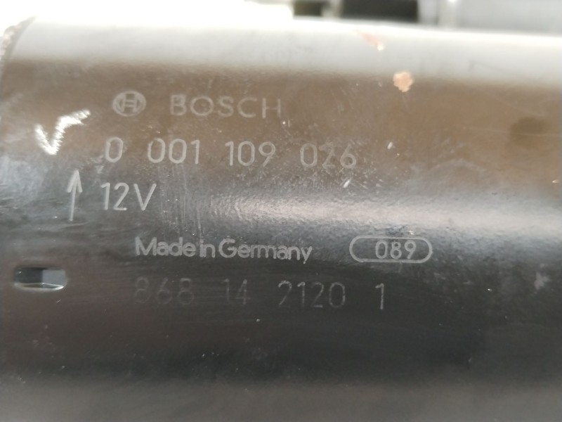 Recambio de motor arranque para citroën xsara (n1) 1.9 td referencia OEM IAM 0001109026 9827007180 