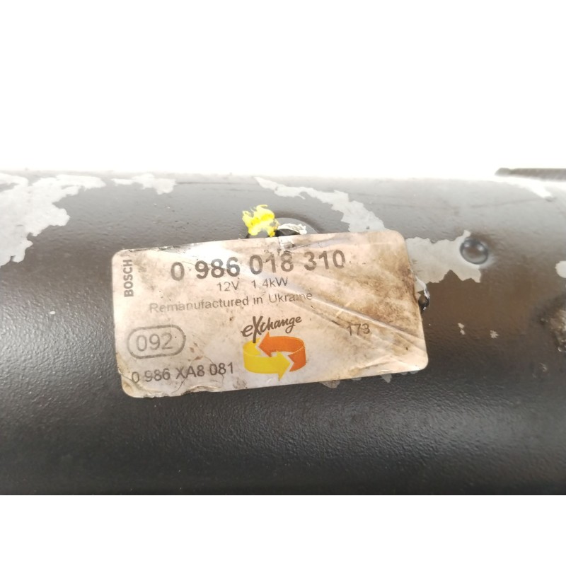 Recambio de motor arranque para peugeot 307 (3a/c) 2.0 hdi 90 referencia OEM IAM 0986018310 5802W5 