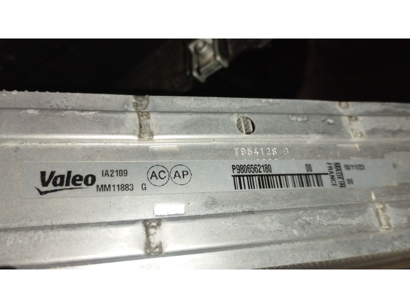 Recambio de intercooler para peugeot traveller autobús (v_) 2.0 bluehdi 145 referencia OEM IAM 9806562180  