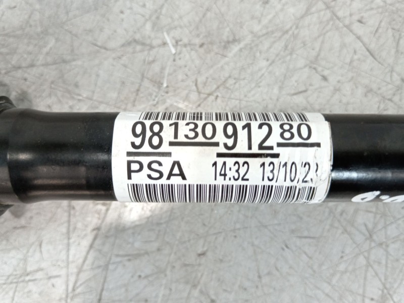 Recambio de transmision delantera derecha para peugeot traveller autobús (v_) 2.0 bluehdi 145 referencia OEM IAM 9813091280  