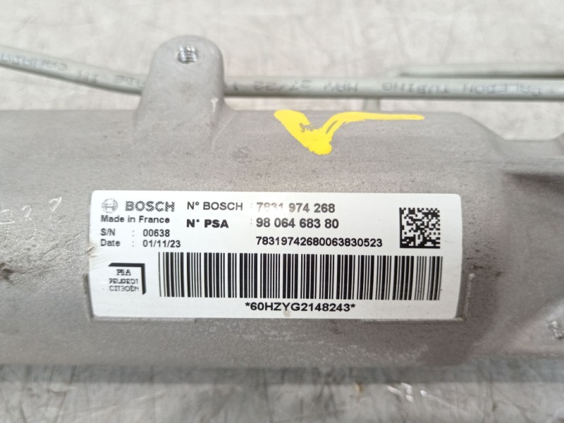 Recambio de cremallera direccion para peugeot traveller autobús (v_) 2.0 bluehdi 145 referencia OEM IAM 9806468380 7831974268 