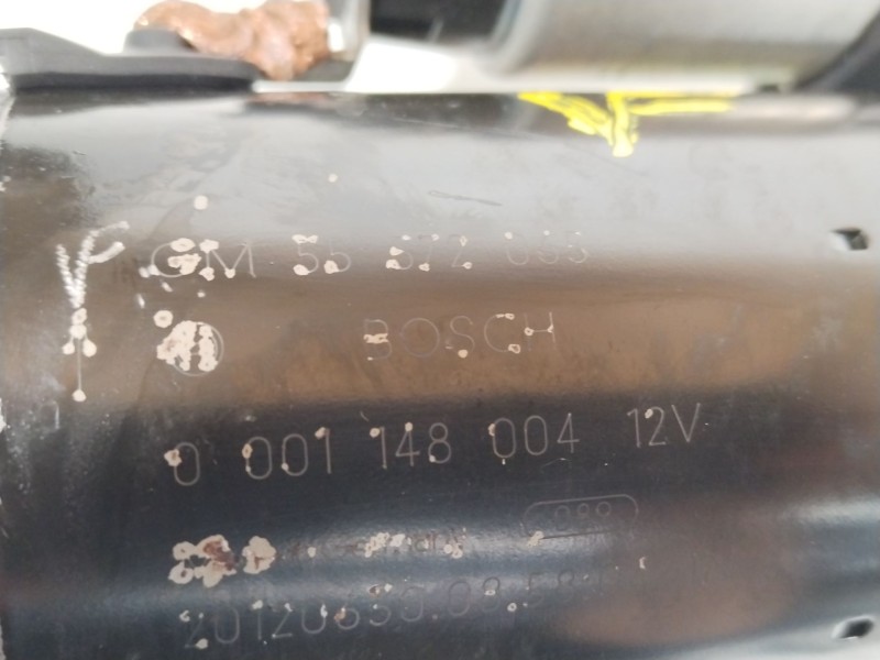 Recambio de motor arranque para opel astra j (p10) 2.0 cdti (68) referencia OEM IAM 55572065 0001148004 