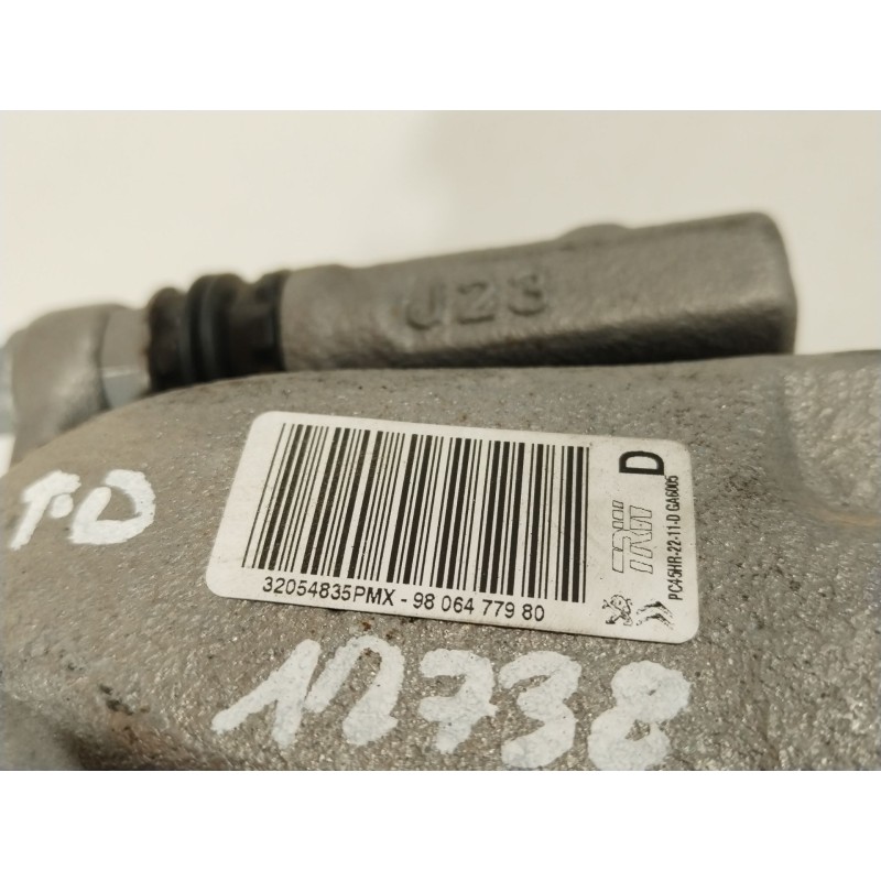 Recambio de pinza freno trasera derecha para peugeot traveller autobús (v_) 2.0 bluehdi 145 referencia OEM IAM 9806477980  