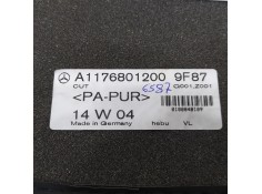 Recambio de juego de alfombrillas para mercedes-benz clase cla (w117) cla 220 cdi (117.303) referencia OEM IAM A1176801200 A1176 2