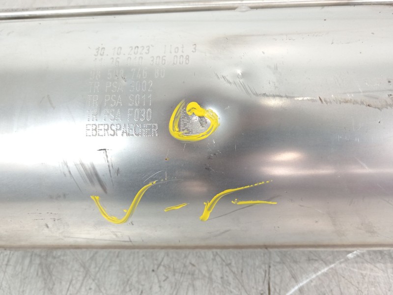 Recambio de filtro de particulas para peugeot traveller autobús (v_) 2.0 bluehdi 145 referencia OEM IAM 9850874680  9808921580