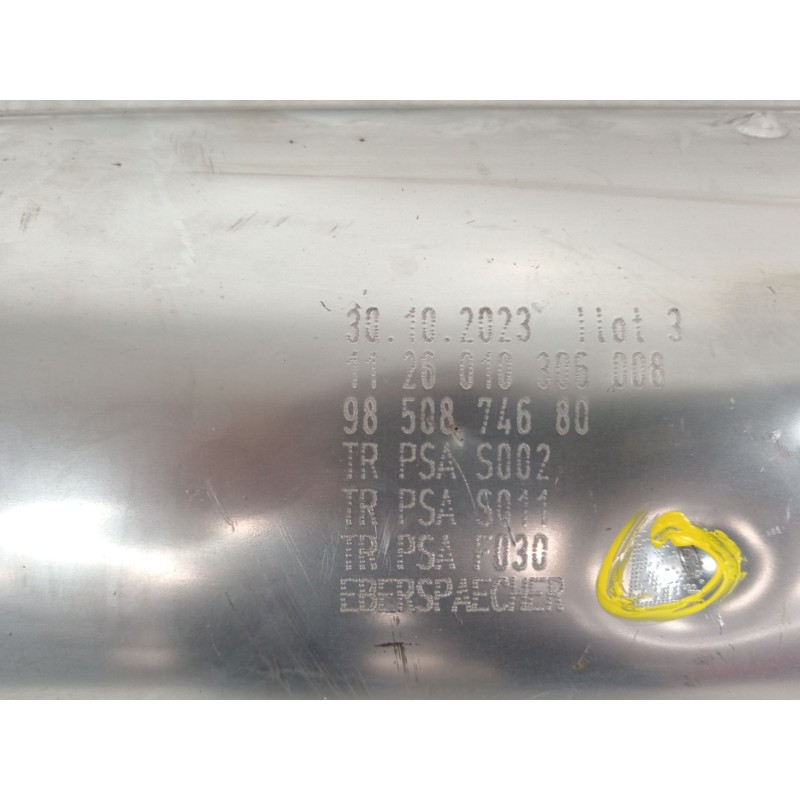 Recambio de filtro de particulas para peugeot traveller autobús (v_) 2.0 bluehdi 145 referencia OEM IAM 9850874680  9808921580