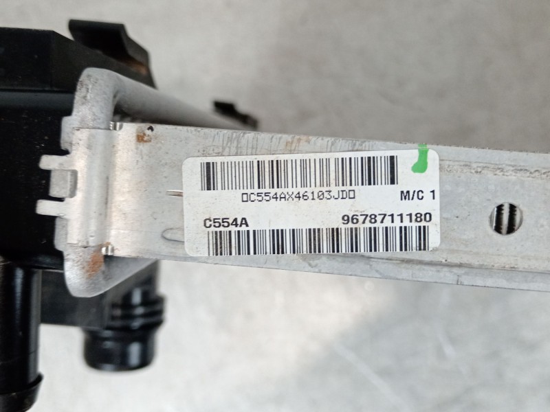 Recambio de radiador agua para peugeot traveller autobús (v_) 2.0 bluehdi 145 referencia OEM IAM 9678711180  