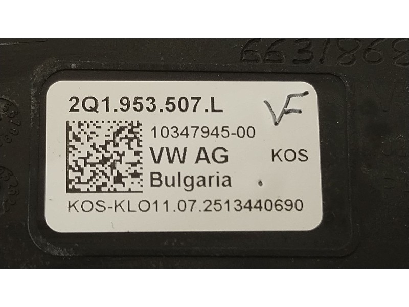 Recambio de mando intermitentes para seat arona (kj7, kjp) 1.0 tgi referencia OEM IAM 2Q1953507L  