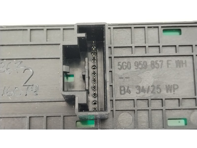 Recambio de mando elevalunas delantero izquierdo para seat arona (kj7, kjp) 1.0 tgi referencia OEM IAM 5G0959857F  
