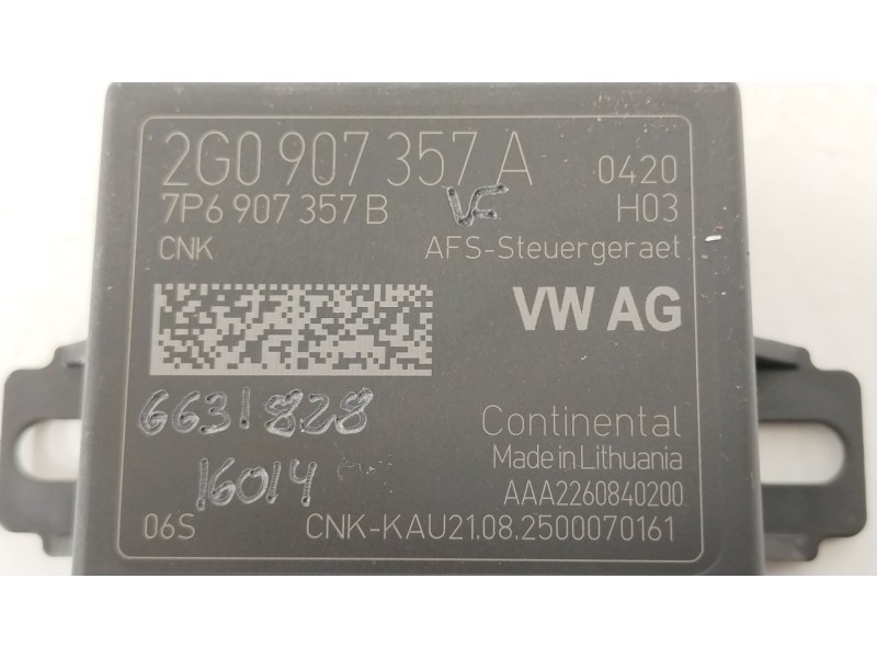 Recambio de modulo electronico para seat arona (kj7, kjp) 1.0 tgi referencia OEM IAM 2G0907357A 7P6907357B 